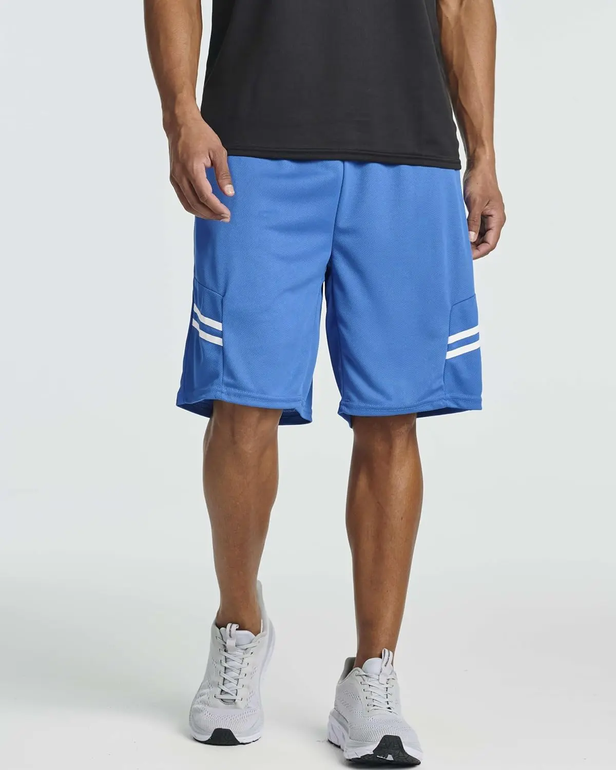 5 Pack-Men's Mesh Athletic Basketball Shorts Quick Dry Activewear with Pockets