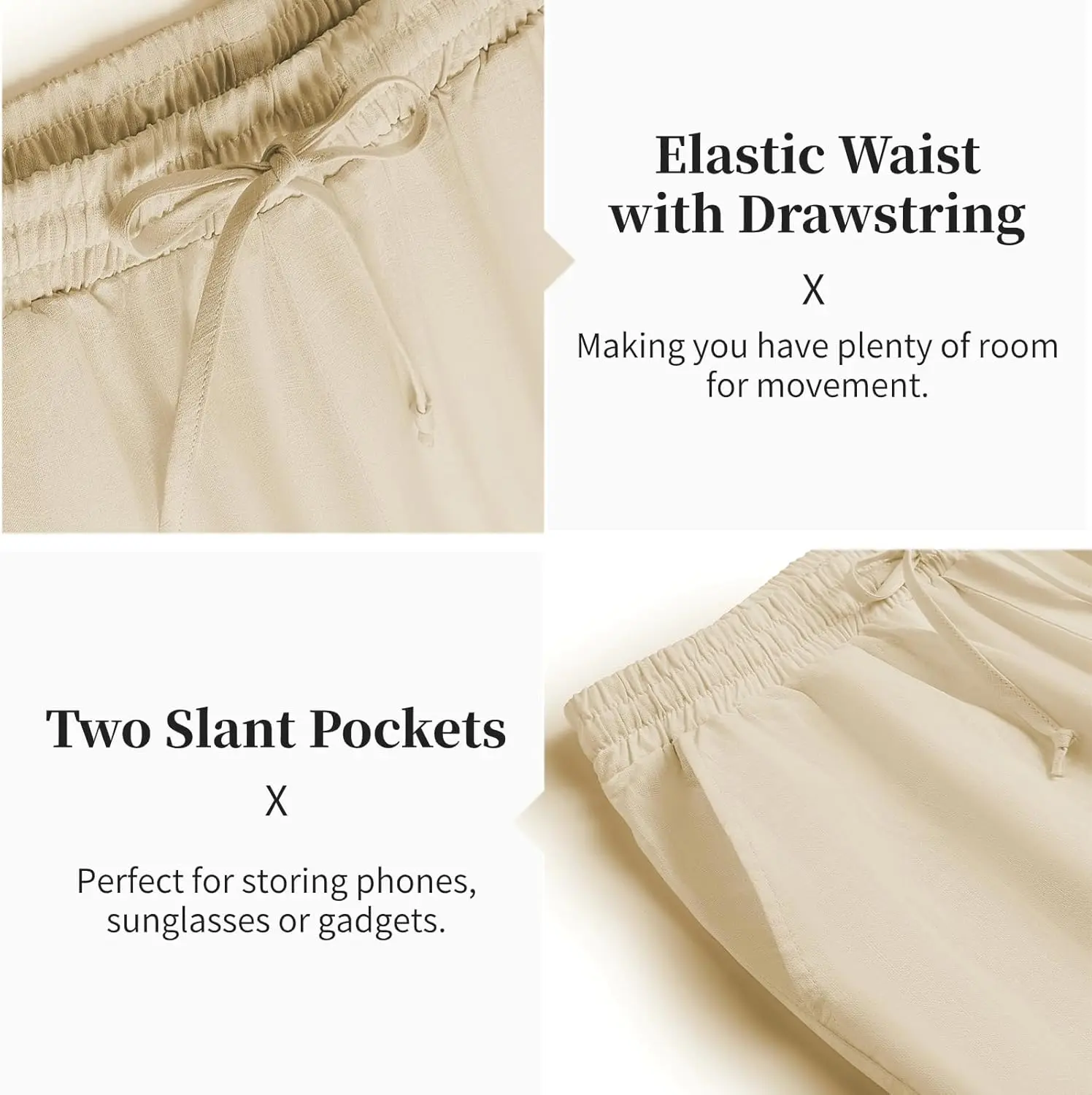 10 Pack-Men's 2 Pieces Cotton Linen Set Casual Short Sleeve Henley Shirts Beach Yoga Pants Summer Outfits