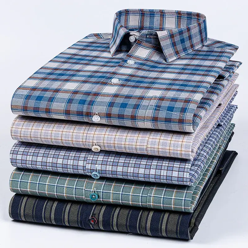 5-Pack Men's Long Sleeve, (Package 1)