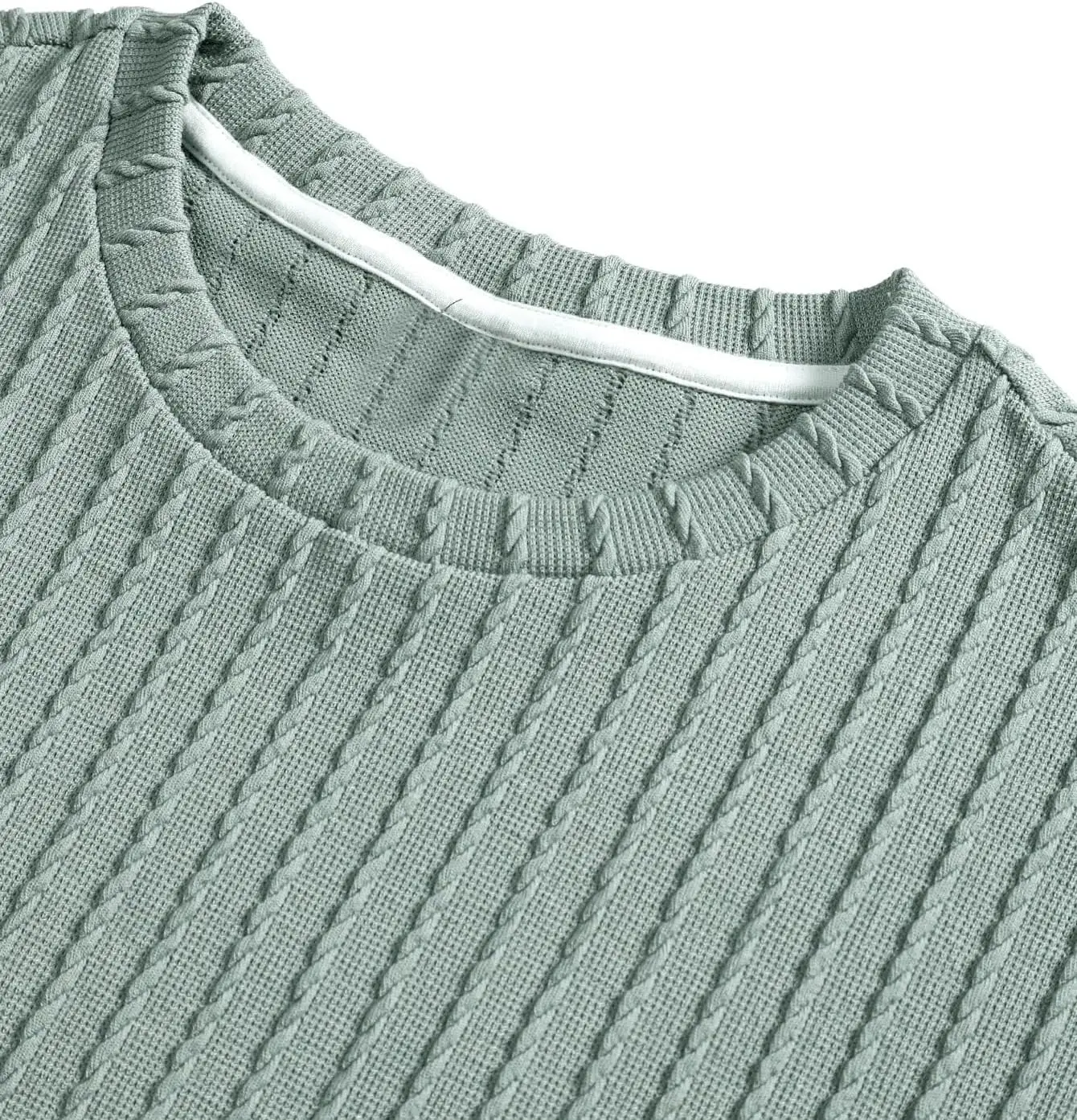 7 Pack-Men's 2 Piece Outfits Short Sleeve Crewneck Summer T Shirt and Drawstring Casual Track Shorts Set