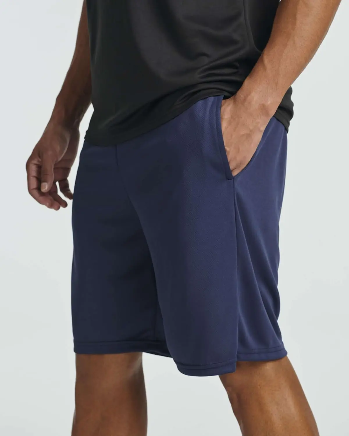 5 Pack-Men's Mesh Athletic Basketball Shorts Quick Dry Activewear with Pockets