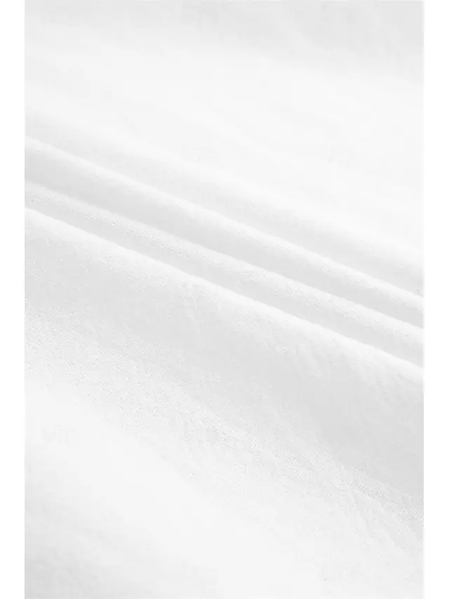 8 PACK-Men's Shirt Linen Shirt Summer Shirt Button Up Shirt Casual Shirt Black White Pink Blue Long Sleeve Plain Band Collar Summer Spring &  Fall Daily Vacation Clothing Apparel