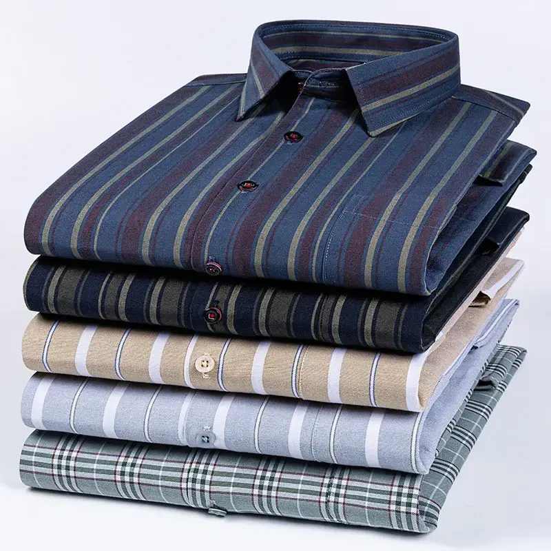 5-Pack Men's Long Sleeve, (Package 1)