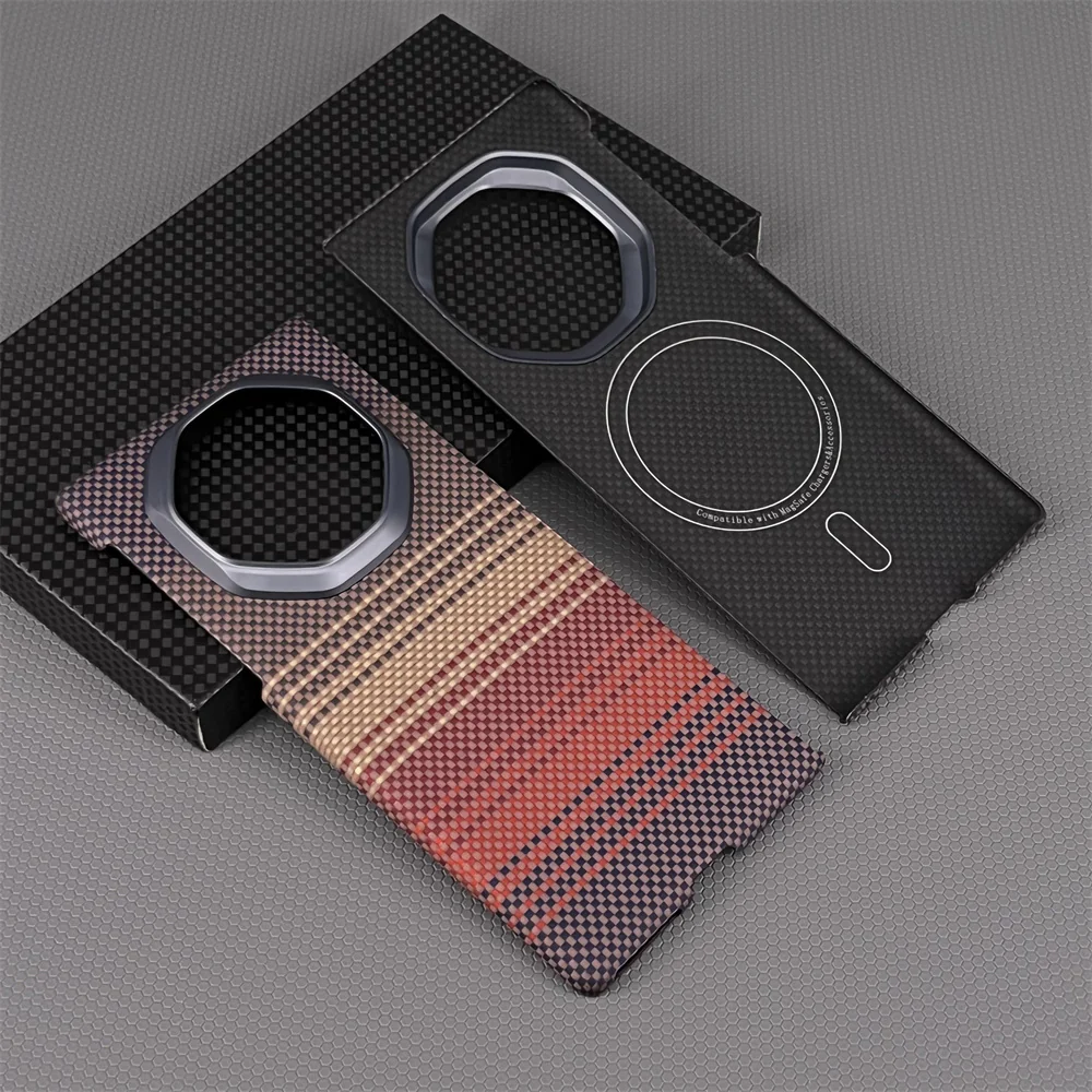 Oatsbasf Luxury Pure Aramid Fiber Case for Huawei Mate XT Ultimate Design