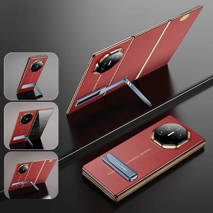 Oatsbasf Ultra-thin Portable Invisible Concealed Push-Pull Metal Phone Stand for Foldable Phones