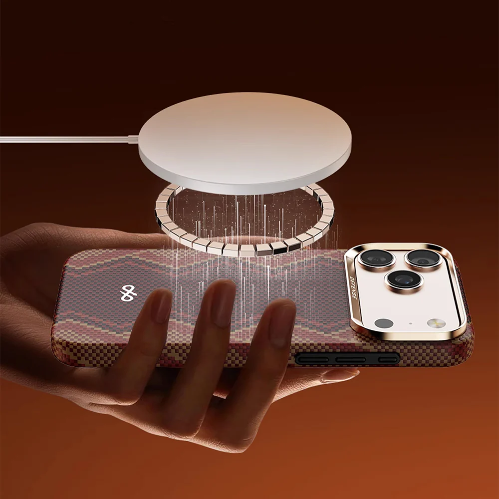 X-Doria Defense 0-Gravity Snake Scepter MagSafe Oriental Woven Aramid Fiber Case Cover