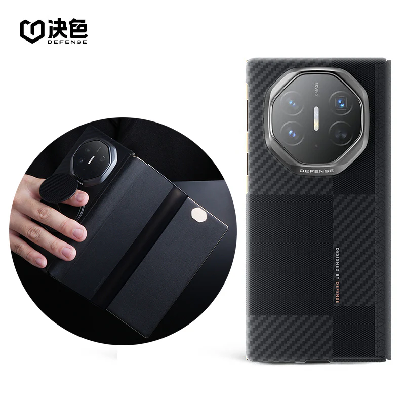 X-Doria Defense Ultra-Thin Luxury Clear View Window Genuine Leather Magnetic Flip Cover Case